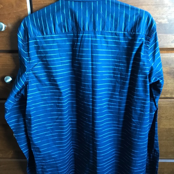 NWT Ike Behar men’s navy shirt size large - Picture 3 of 7